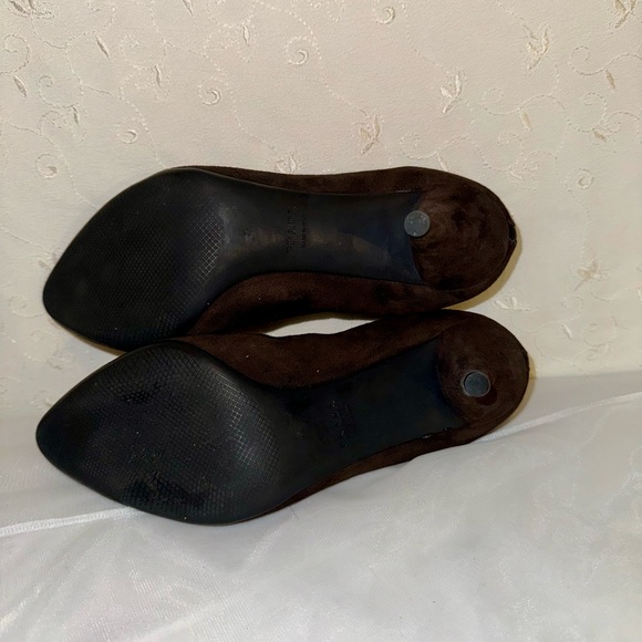 Vintage Y2K PRADA brown suede kitten heels - Picture 7 of 8